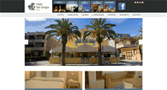 Desktop Screenshot of hotelsangiorgiovasto.it